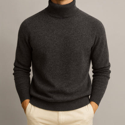 Classic Fit Men's Turtleneck Sweater