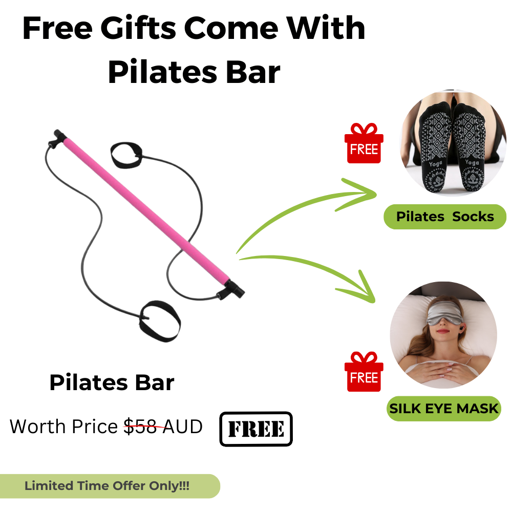Home Fitness Pilates Bar For Full Body Exercise