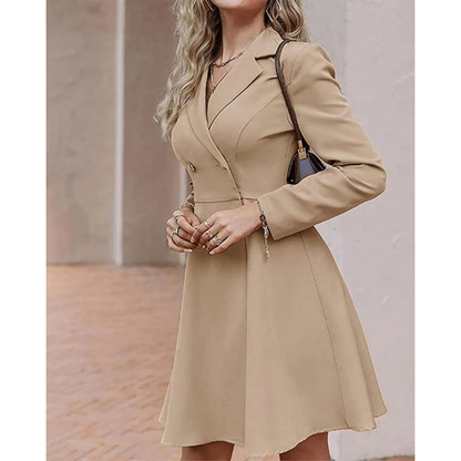 Flattering Fit Lady A-Line Long Dress