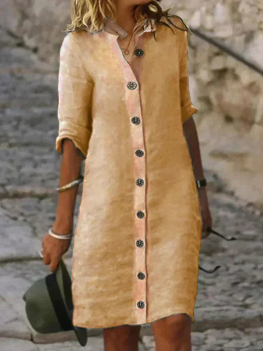 Sophie | Summer Linen Dress for Women 3
