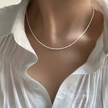Delicate Chain Choker Necklace