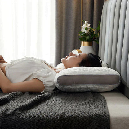 Contour Support Pillow For Back And Side Sleep