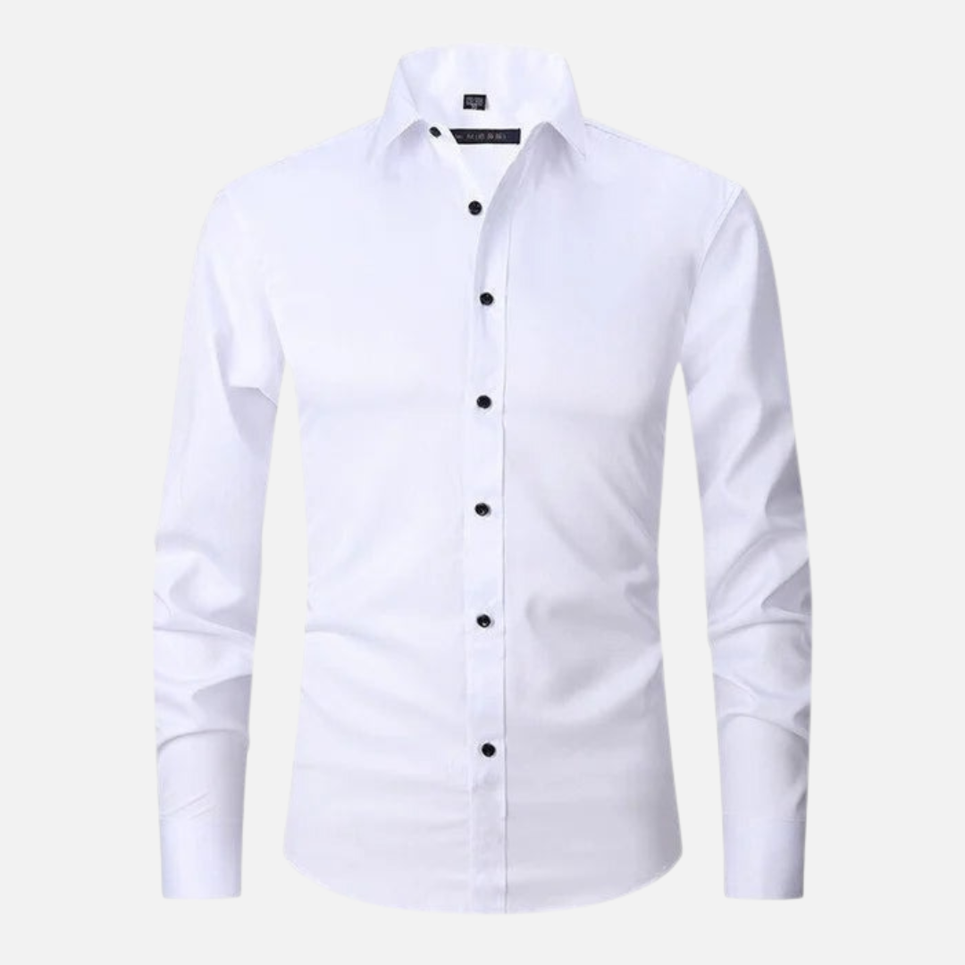 Men's Smart Slim-Fit Dress Shirt