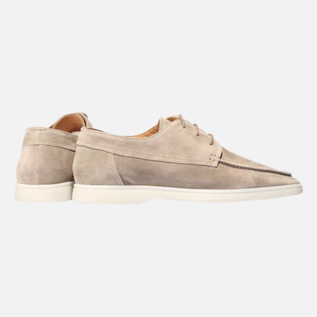 Men's Suede Loafers - Casual Boat Shoes