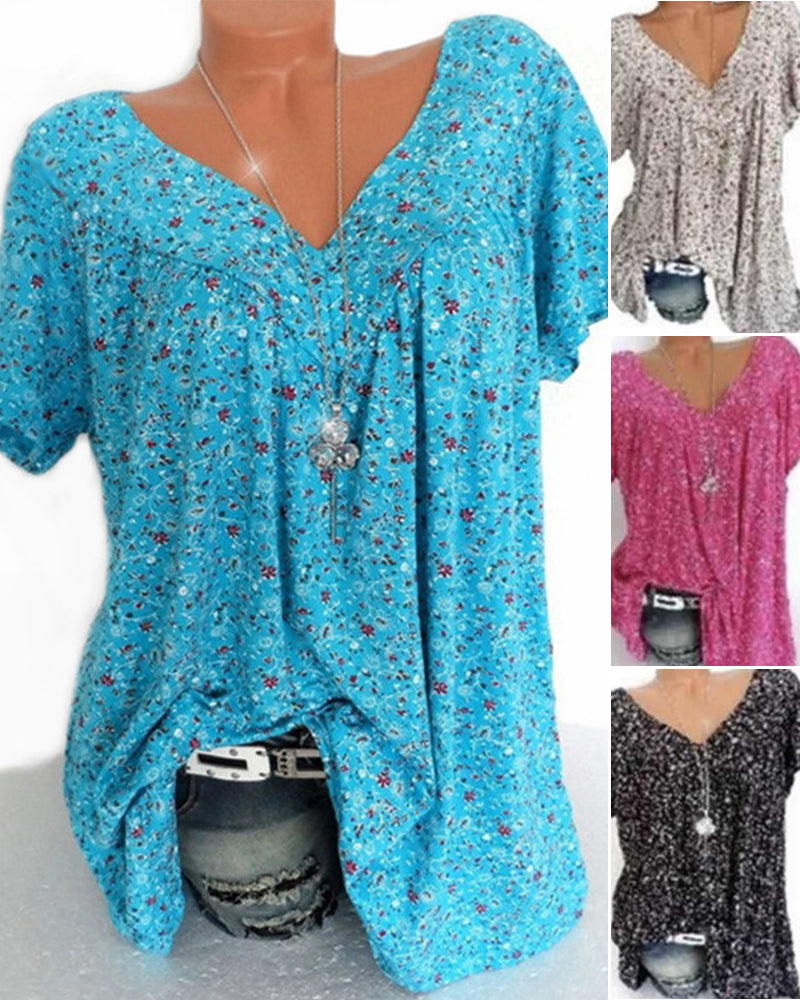 Ladies' Classic V Neck Top