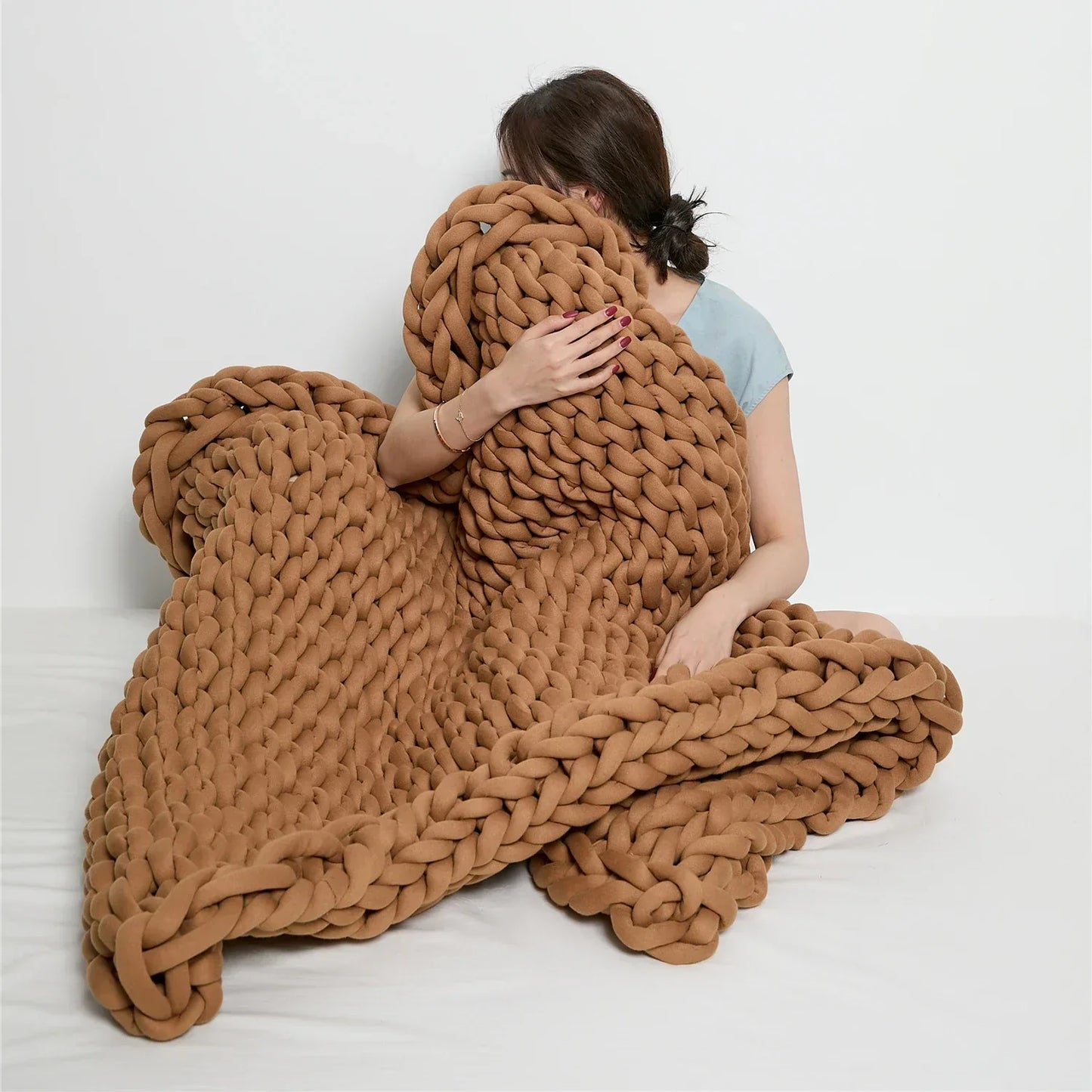 Plush Heavy Knit Soft Blanket
