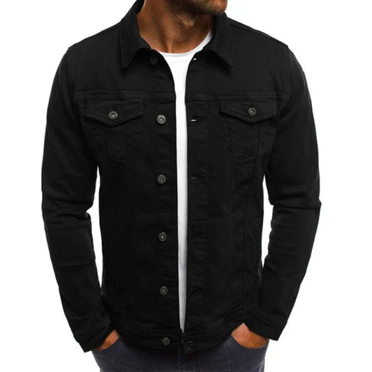 Timeless Mens Button Down Jacket - Luxivelle