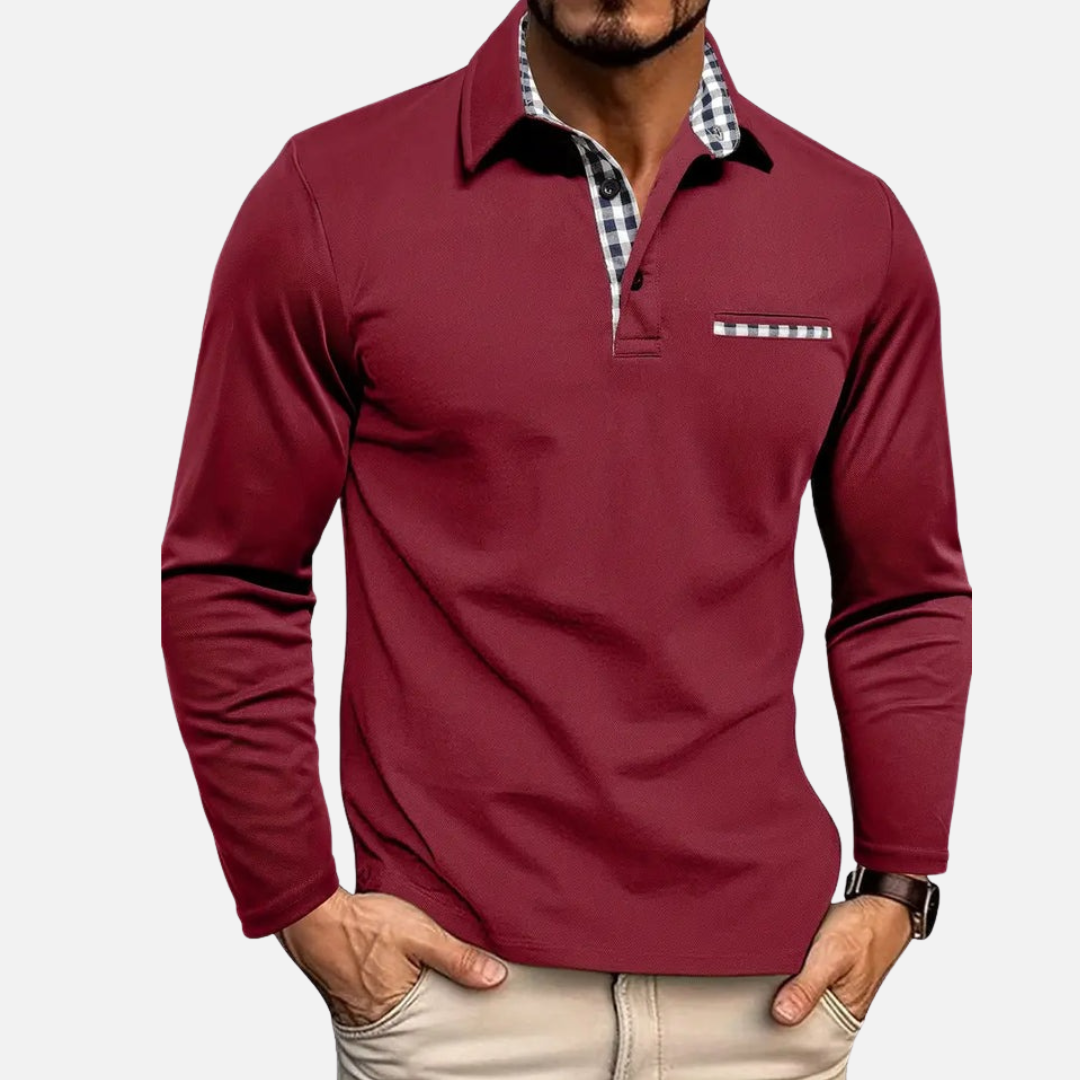 Men’s Shirt Long Sleeve Henley