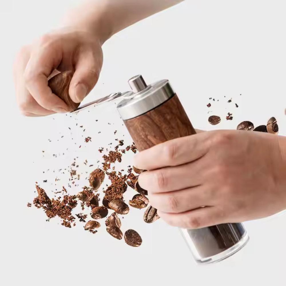 Traditional Wooden Manual Coffee Grinder