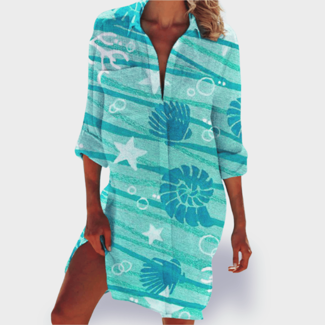 Vibrant Easy Breezy Summer Dress