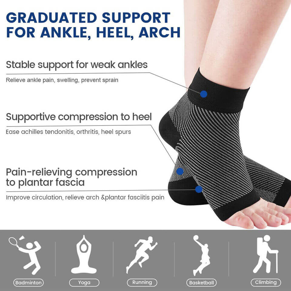 Supportive Athletic Fit Socks