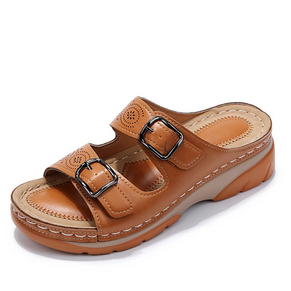 AussieSoles™ Women's Sandals - Genuine Leather, Orthopedic Comfort Fit-5