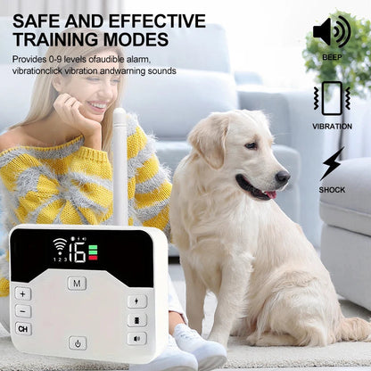 Portable Dog Training Collar & Fence System
