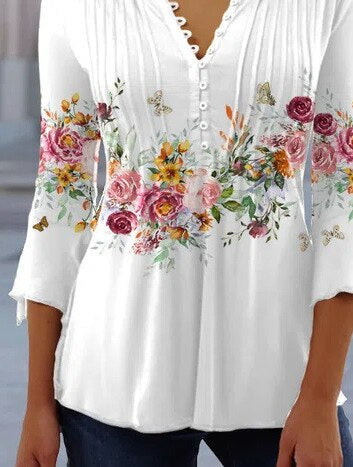Ladies' Classic V-Neck Shirt