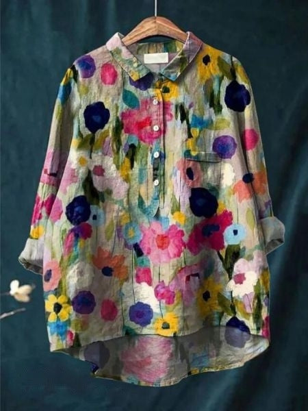 Pretty Flower Women's Blouse