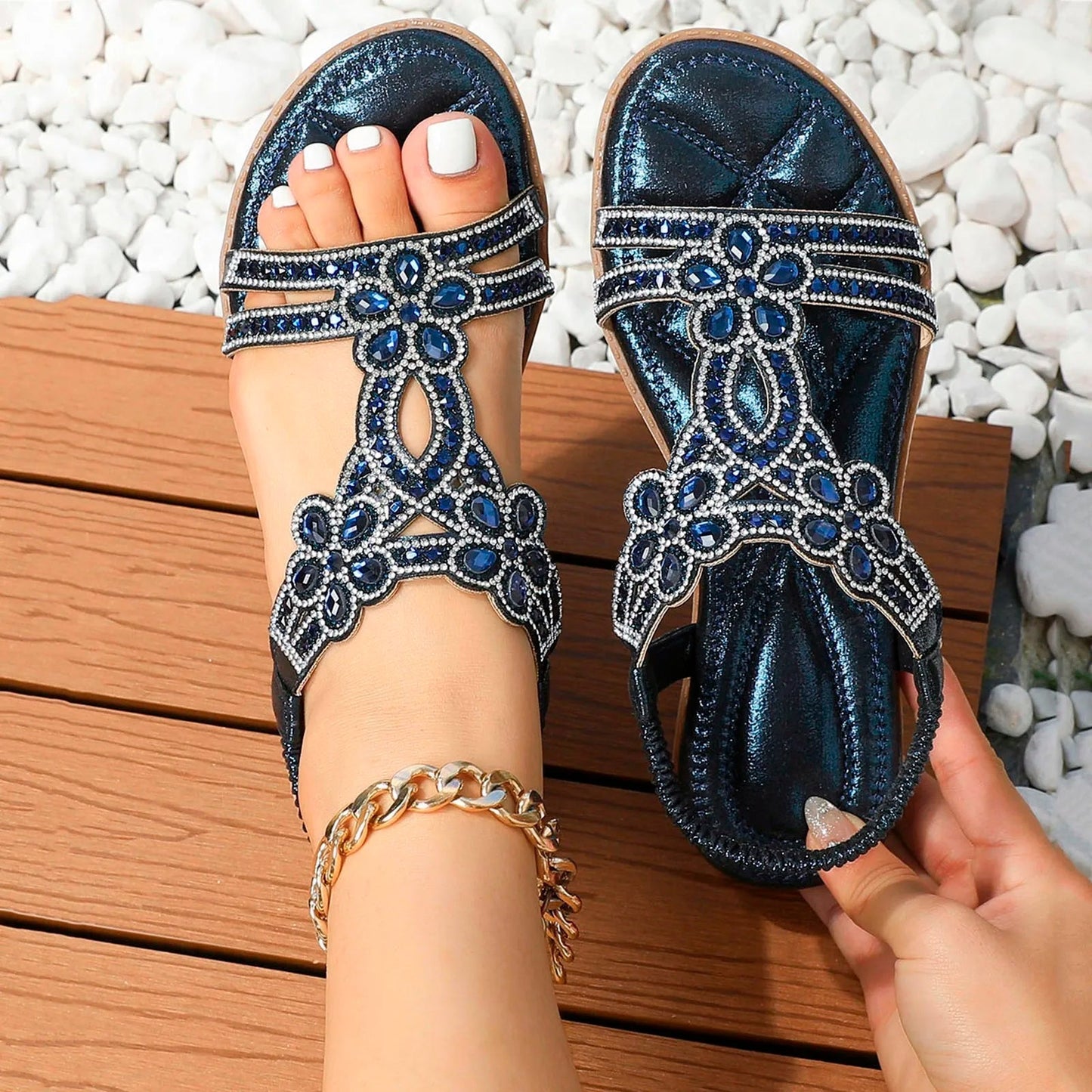 Soft Leather Supportive Summer Sandals for Women - Luxivelle