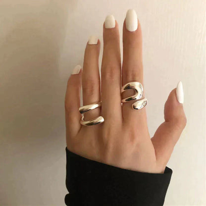 Simple Adjustable Band Ring