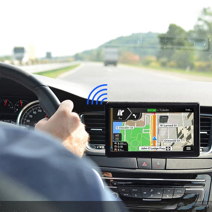 Large 7 Inch Truck Sat Nav with Free Lifetime Maps