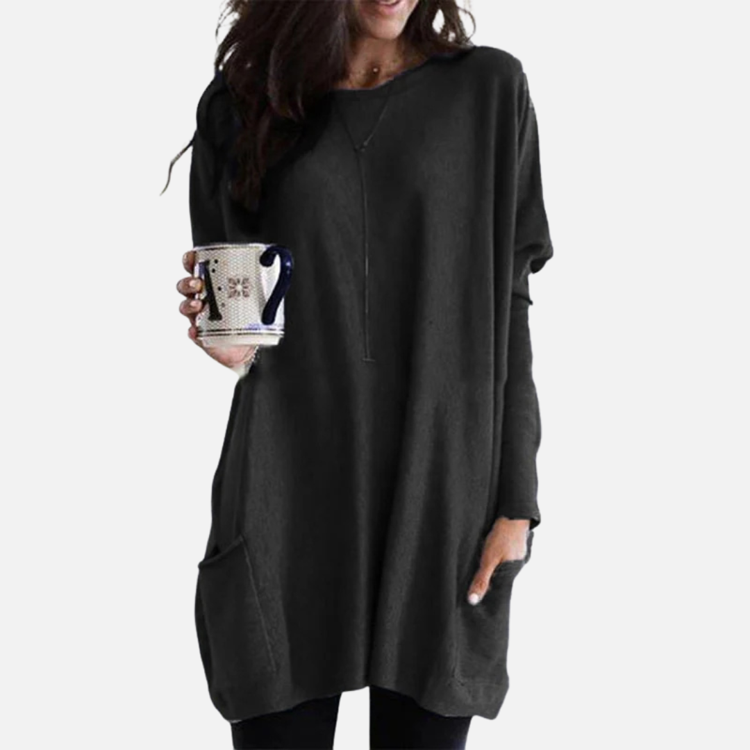 Miles | Women's Oversized Tunic Knit Dress