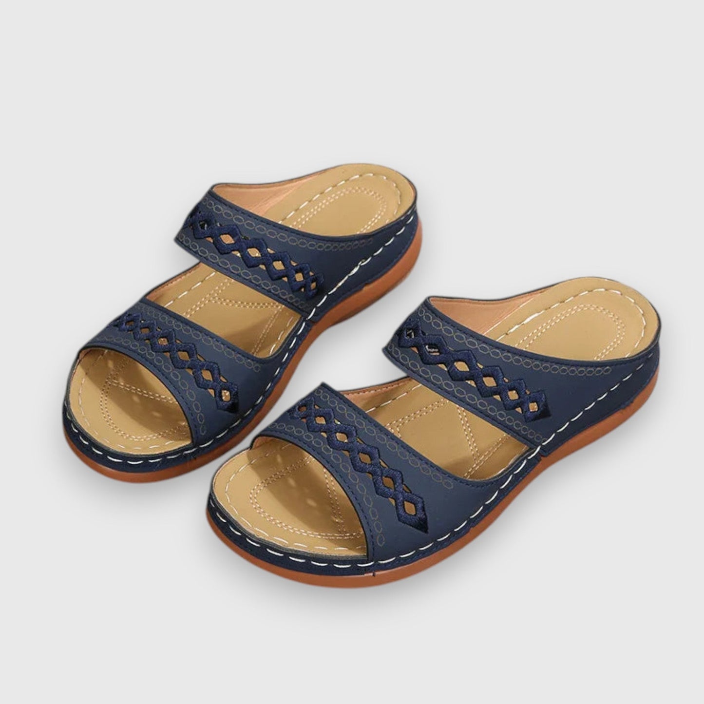Comfortable Two Strap Sandals