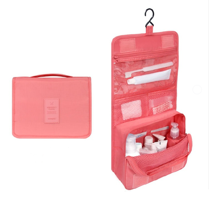 Compact Travel Toiletry Bag with Water-Resistant Design