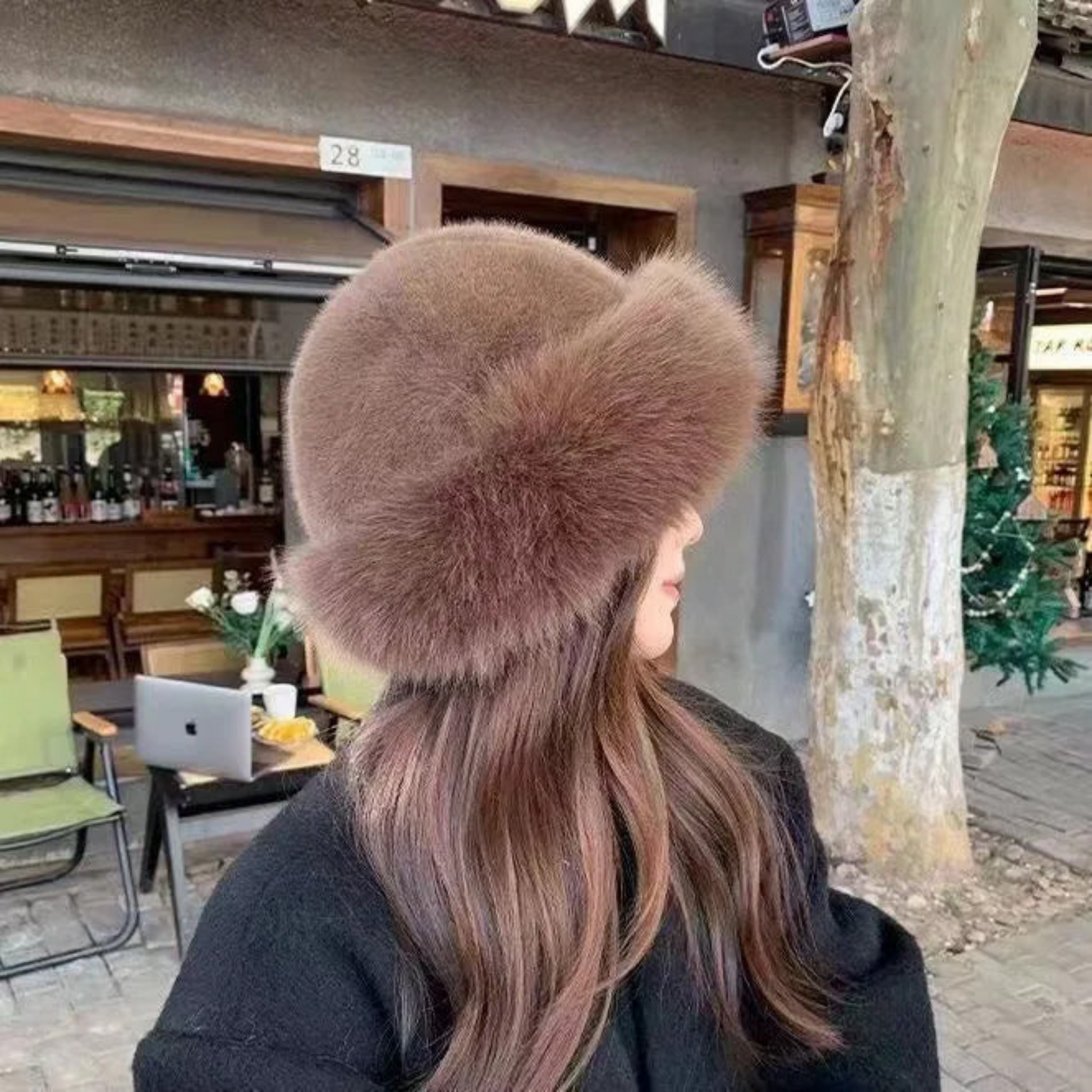 Women's Vintage Faux Fur Hat | Winter Elegant Headwear - Trendy Melbourne
