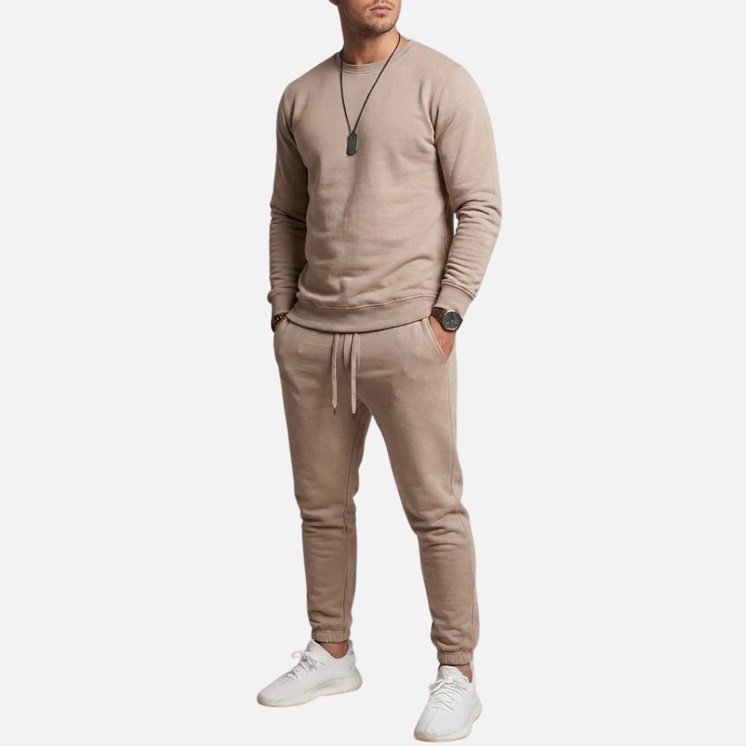 Men’s Stylish Two-Piece Tracksuit Set
