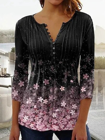 Ladies' Classic V-Neck Shirt