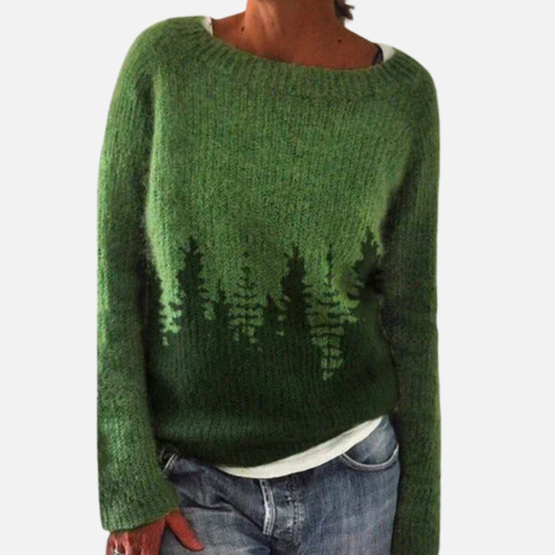 Ella | Nordic Fair Isle Knit Sweater