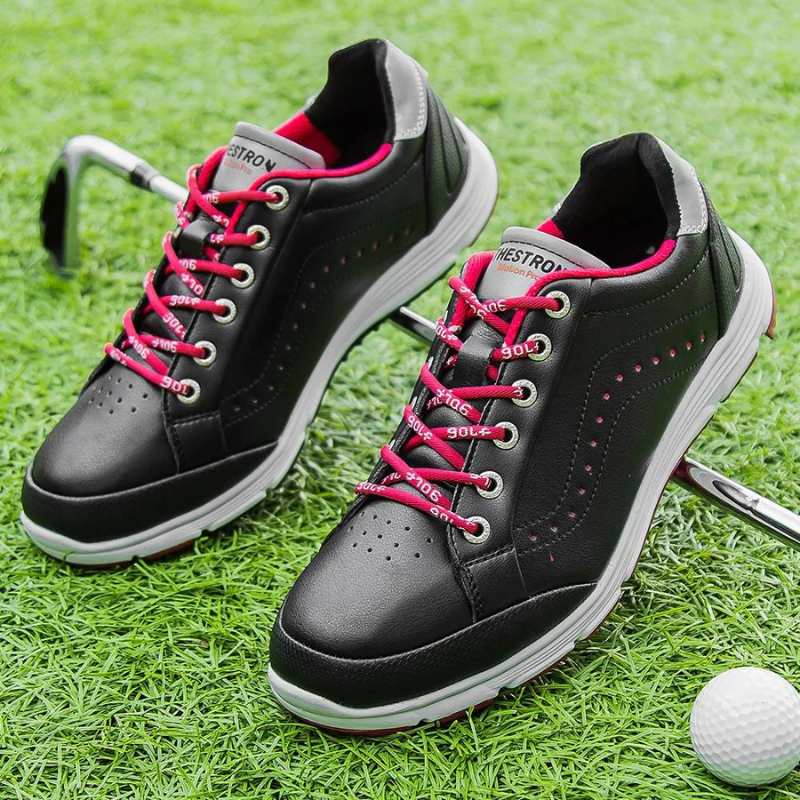 Men's Spike Golf Shoes with Sporty Style