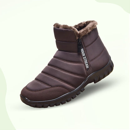 Cozy Insulated Cotton Boot Shoes with Thick Insoles