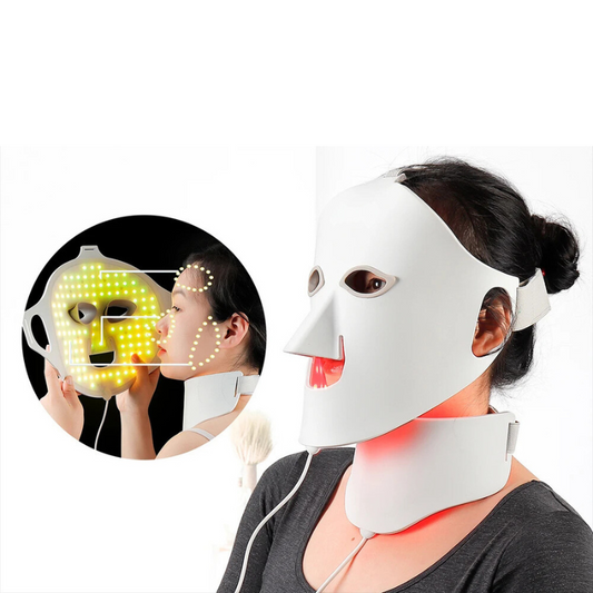 Colorful 7 Color LED Facial Mask for Skin Care - Luxivelle