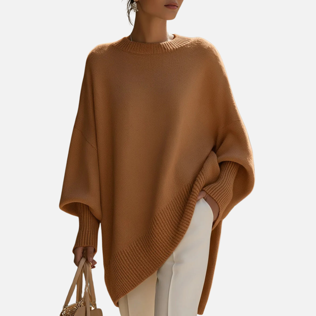 Stella | Women’s Oversized Batwing Sleeve Sweater