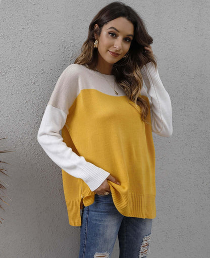 Soft Crew Neck Oversized Sweater