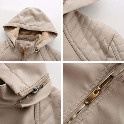 Ladies' Removable Hooded Coat