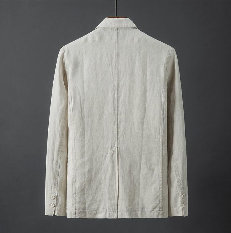Slim Fit Blazer with Extra Pockets for Men
