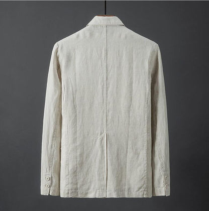 Slim Fit Blazer with Extra Pockets for Men
