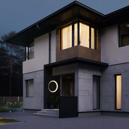 Weatherproof LED Outdoor Wall Lamp, 30-80cm Adjustable