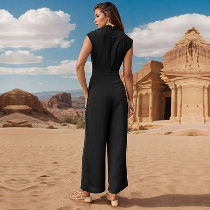 Summer Tank Top and Flowy Pants Outfit Set