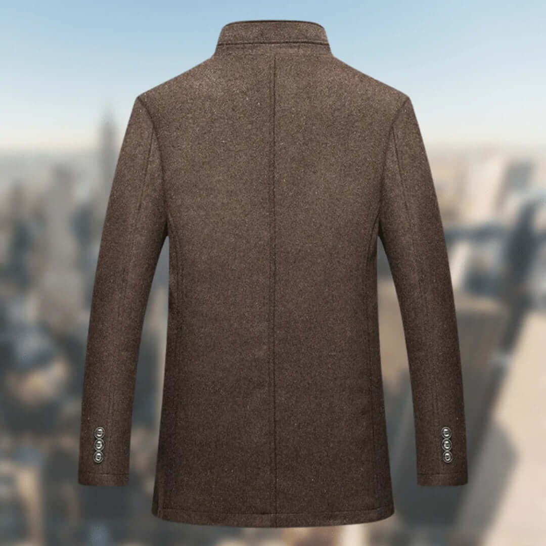 Thermal Insulated Parka for Men with Fur Hood