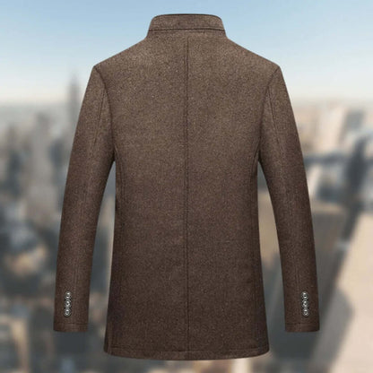 Thermal Insulated Parka for Men with Fur Hood