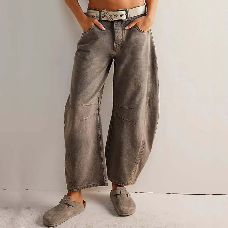Women's Comfortable Loose Fit Jeans - Luxivelle