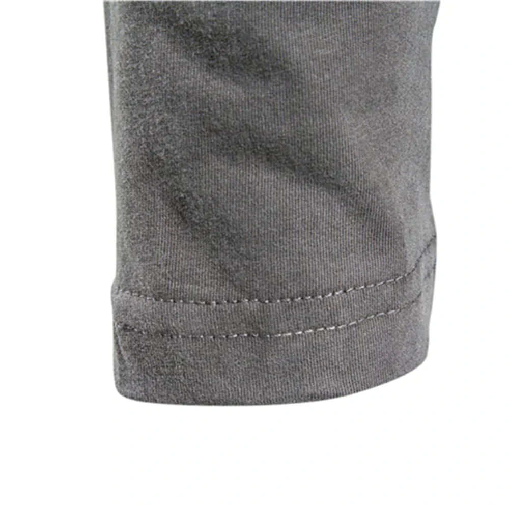 Relaxed Fit Men's Crew Neck Long Sleeve Tee