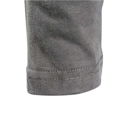 Relaxed Fit Men's Crew Neck Long Sleeve Tee