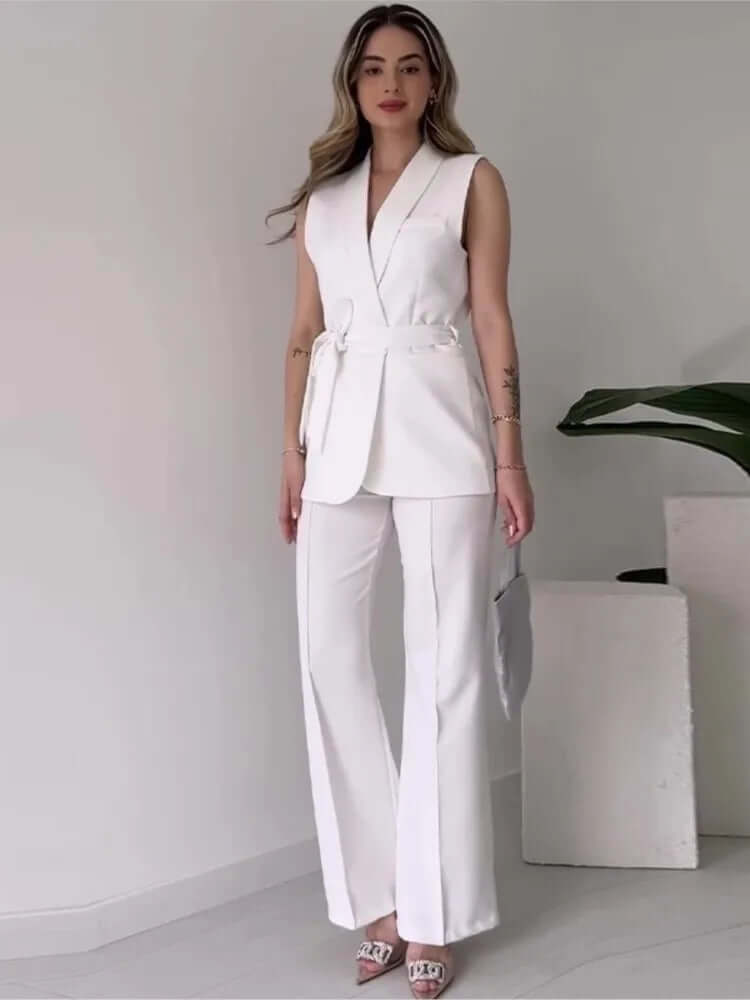 Ladies' Strapless Loose Fit Jumpsuit - Luxivelle