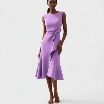 Elegant Flowy Midi Dress