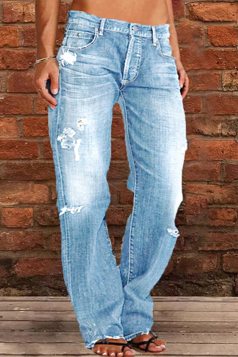 Classic Fit Women's Straight Jeans