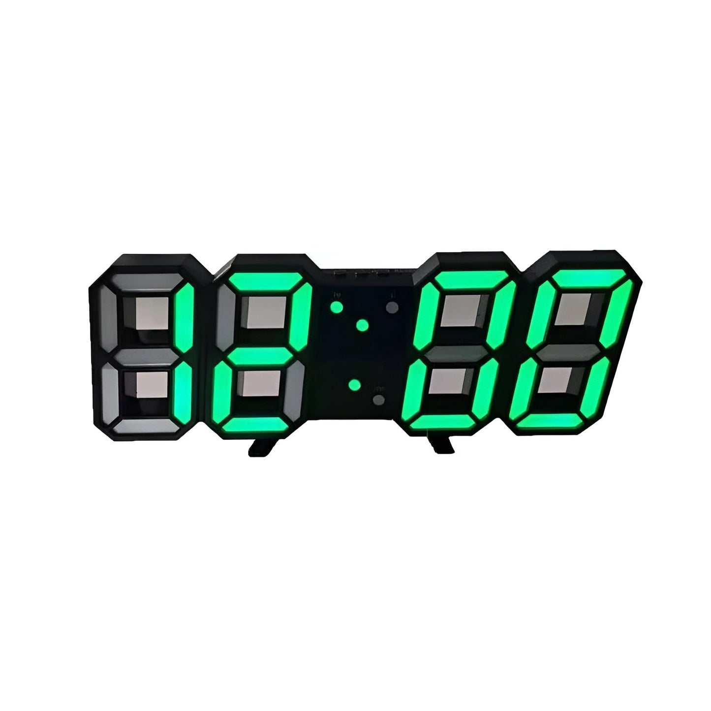 Smart 3D LED Digital Wall Clock with Alarm