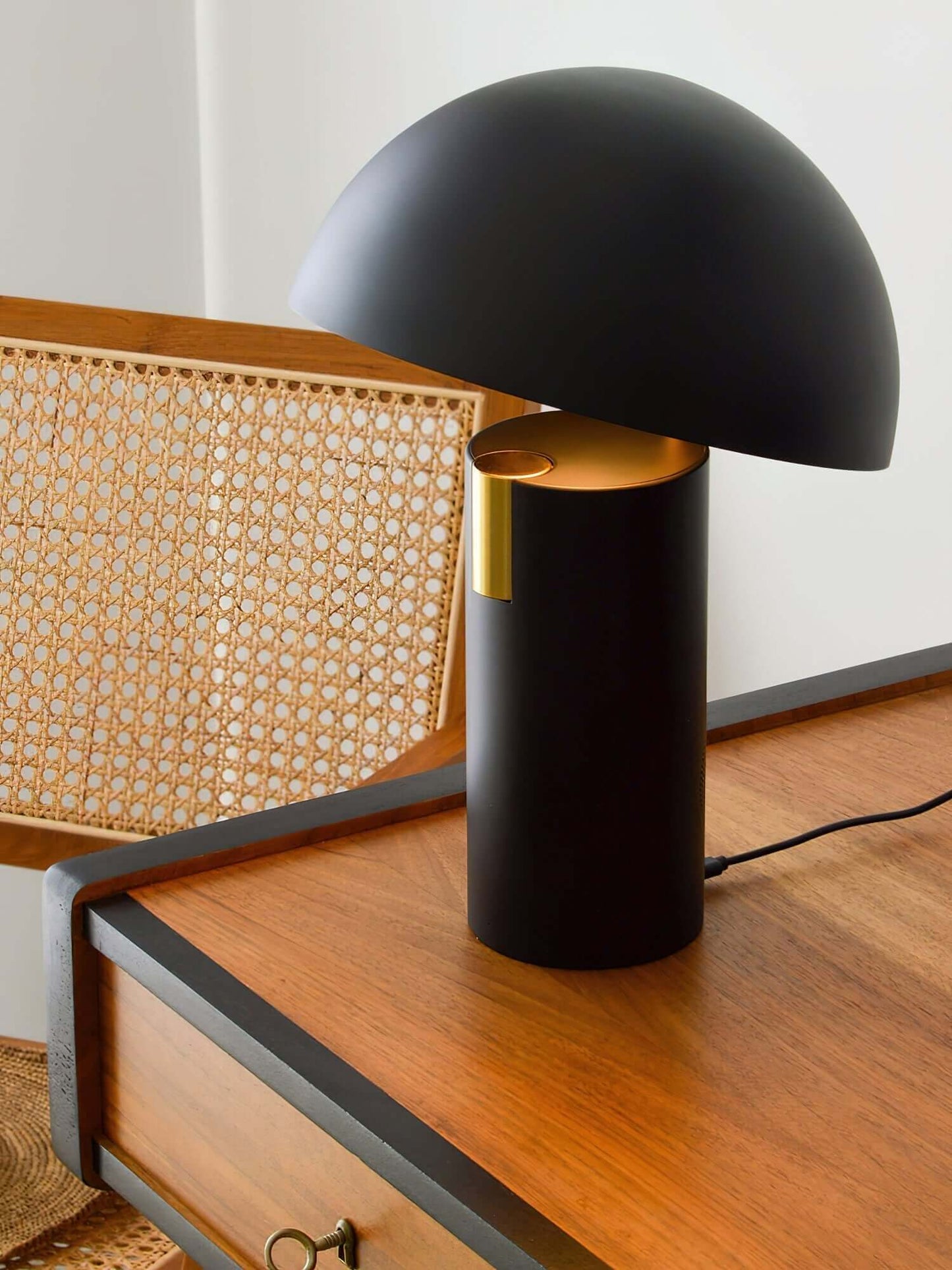 Contemporary Spinning LED Desk Lamp