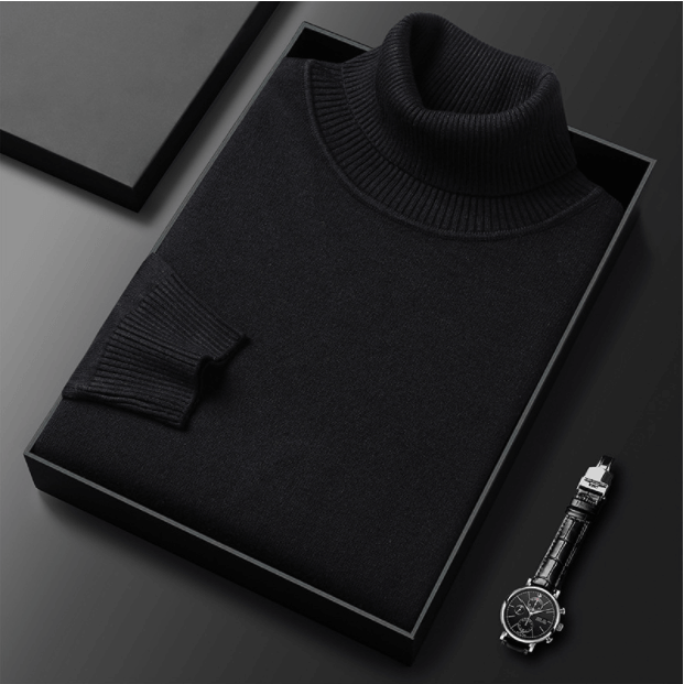 Men's Classic Fit Crew Neck Knit Sweater